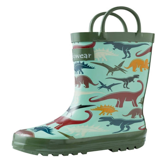 Loop Handle Boots, Earthy Dinosaurs